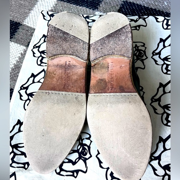 Freda Salvador Dig Buckle Oxford Leather Shoes sz7 - Picture 10 of 11